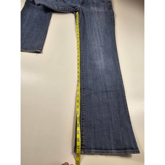 Kut from the kloth size 10 flip pockets thick stitch boot cut mid rise - Picture 5 of 6